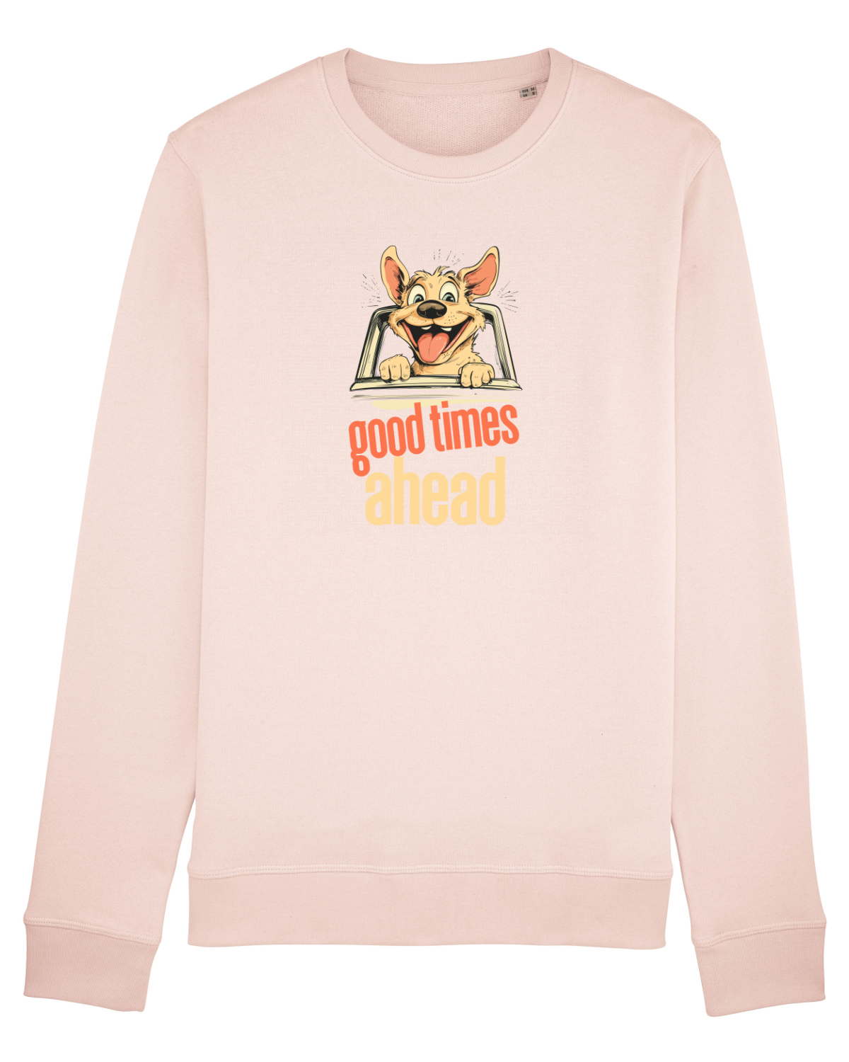 Bluză mânecă lungă Unisex Rise Candy Pink