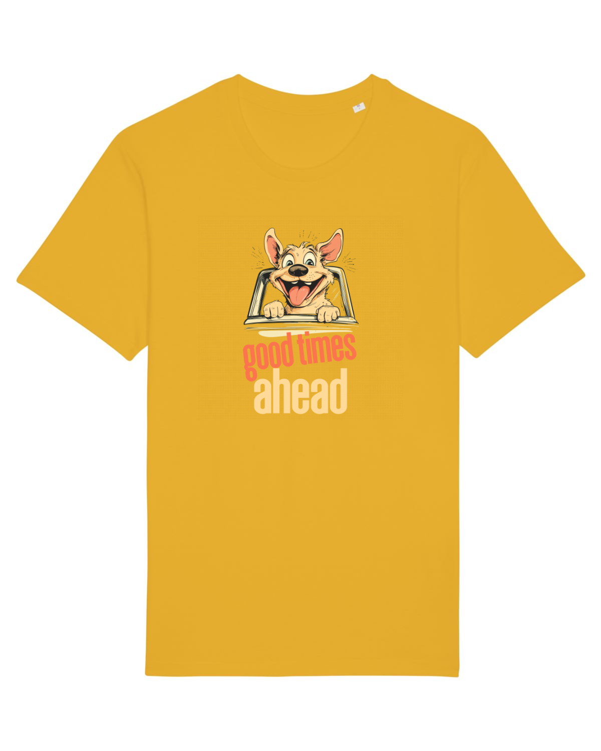 Tricou mânecă scurtă Unisex Rocker Spectra Yellow