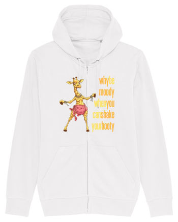 WHY BE MOODY WHEN YOU CAN SHAKE YOUR BOOTY - GIRAFA BELLYDANCER 1 White