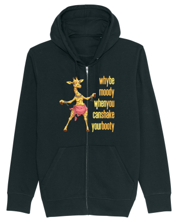 WHY BE MOODY WHEN YOU CAN SHAKE YOUR BOOTY - GIRAFA BELLYDANCER 1 Black