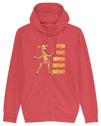 WHY BE MOODY WHEN YOU CAN SHAKE YOUR BOOTY - GIRAFA BELLYDANCER 1 Carmine Red
