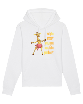 WHY BE MOODY WHEN YOU CAN SHAKE YOUR BOOTY - GIRAFA BELLYDANCER 1 White