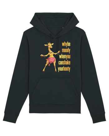 WHY BE MOODY WHEN YOU CAN SHAKE YOUR BOOTY - GIRAFA BELLYDANCER 1 Black