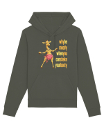 WHY BE MOODY WHEN YOU CAN SHAKE YOUR BOOTY - GIRAFA BELLYDANCER 1 Hanorac Unisex Drummer