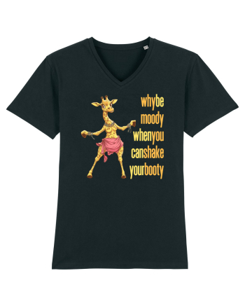 WHY BE MOODY WHEN YOU CAN SHAKE YOUR BOOTY - GIRAFA BELLYDANCER 1 Black