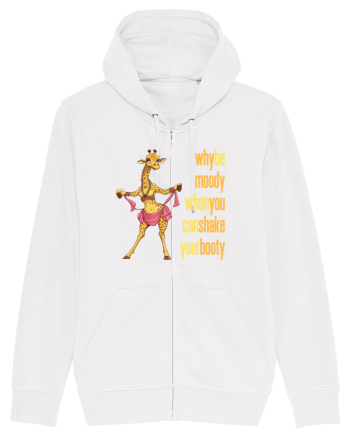 WHY BE MOODY WHEN YOU CAN SHAKE YOUR BOOTY - GIRAFA BELLYDANCER 2 White