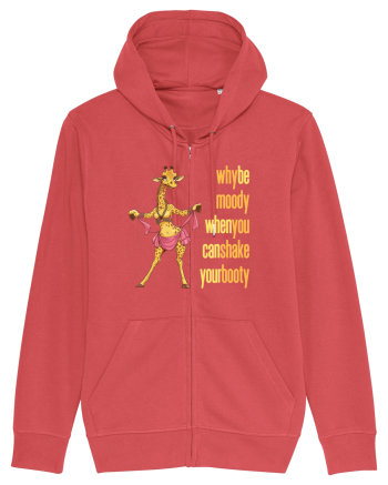 WHY BE MOODY WHEN YOU CAN SHAKE YOUR BOOTY - GIRAFA BELLYDANCER 2 Carmine Red
