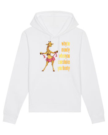 WHY BE MOODY WHEN YOU CAN SHAKE YOUR BOOTY - GIRAFA BELLYDANCER 2 White