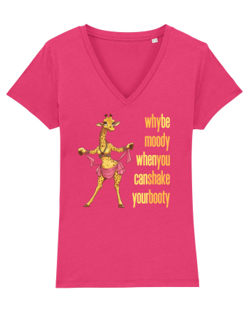 WHY BE MOODY WHEN YOU CAN SHAKE YOUR BOOTY - GIRAFA BELLYDANCER 2 Raspberry