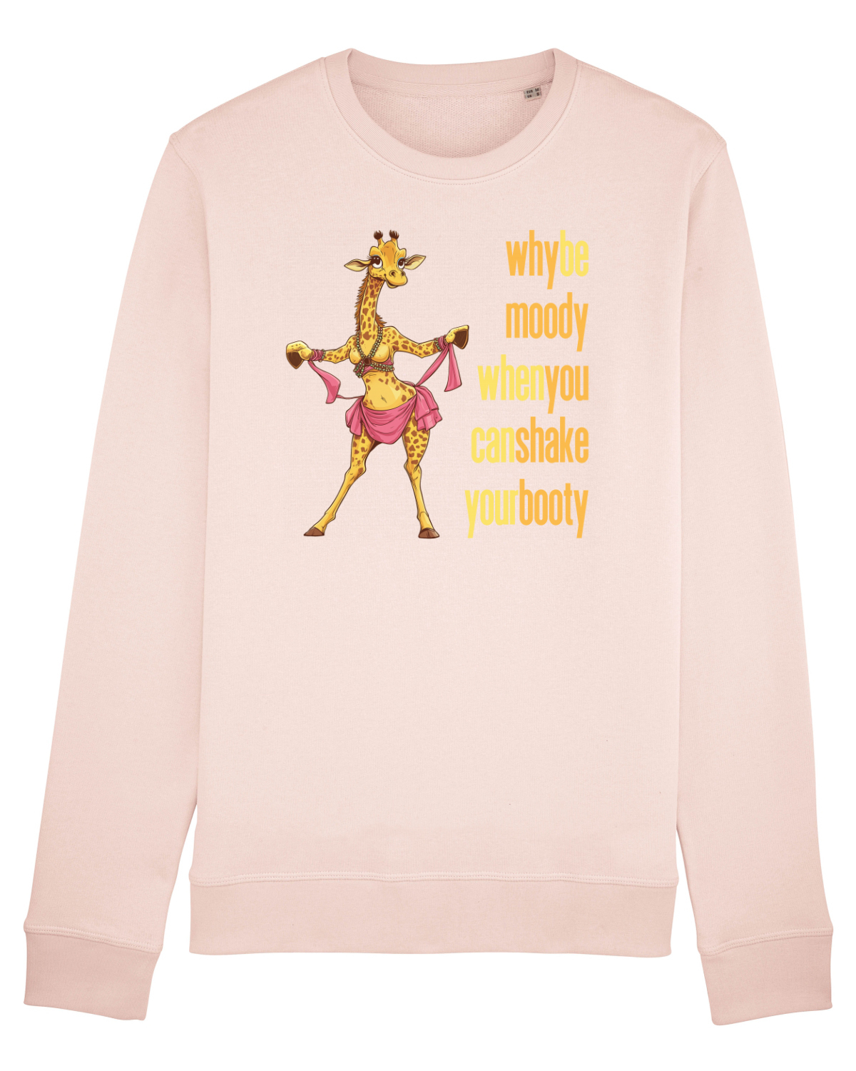 Bluză mânecă lungă Unisex Rise Candy Pink