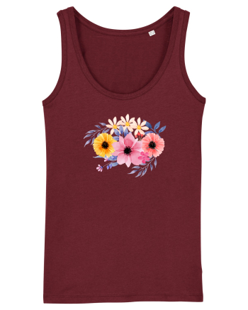 Flowers Burgundy