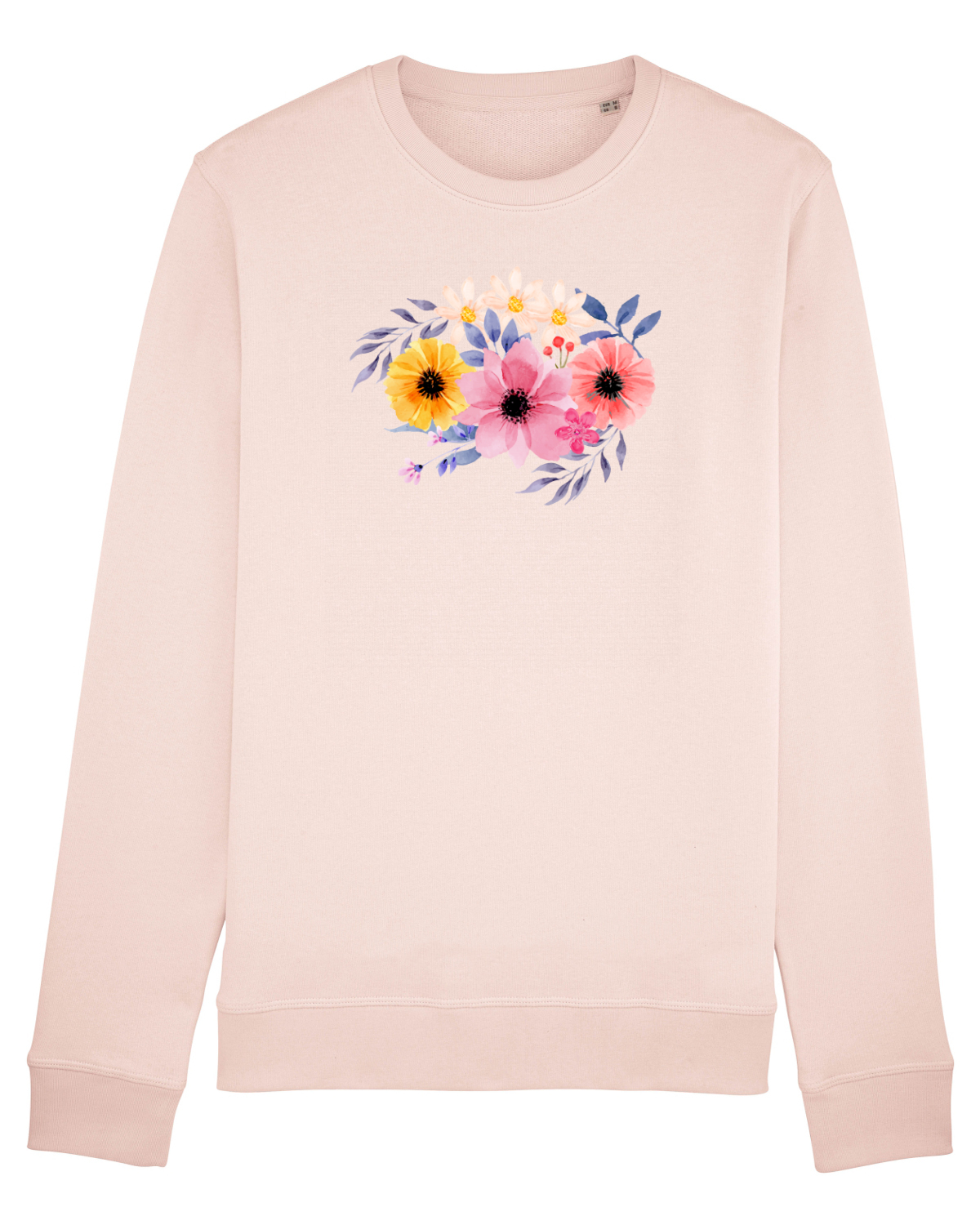 Bluză mânecă lungă Unisex Rise Candy Pink