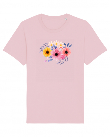 Flowers Cotton Pink
