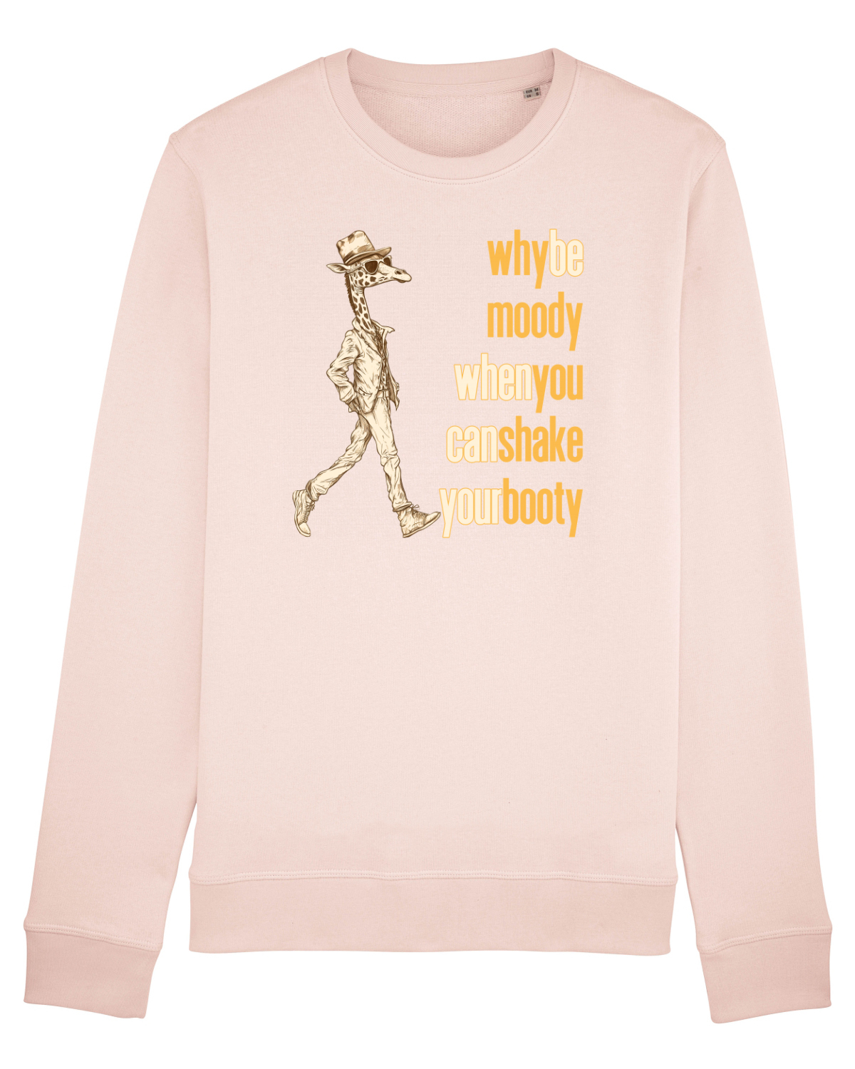Bluză mânecă lungă Unisex Rise Candy Pink