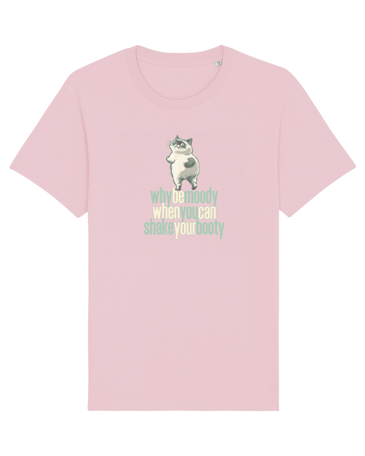 Tricou mânecă scurtă Unisex Rocker Cotton Pink