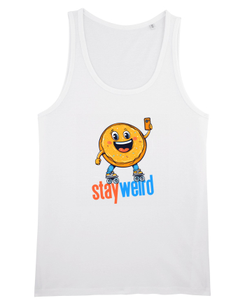 STAY WEIRD - Gogoasa - selfie White