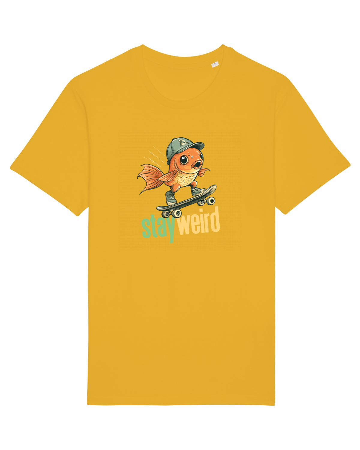 Tricou mânecă scurtă Unisex Rocker Spectra Yellow