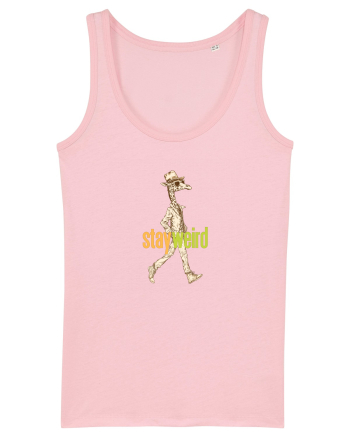 STAY WEIRD - Girafa - palarie & ochelari de soare Cotton Pink