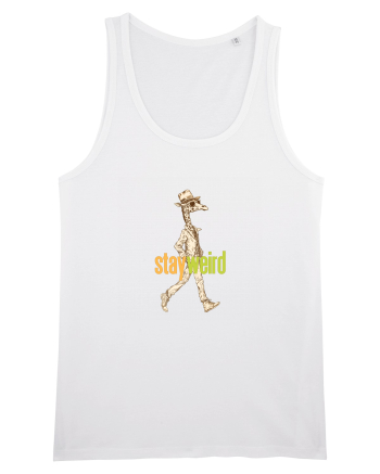 STAY WEIRD - Girafa - palarie & ochelari de soare White