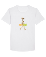 STAY WEIRD - Girafa - palarie & ochelari de soare Tricou mânecă scurtă guler larg Bărbat Skater