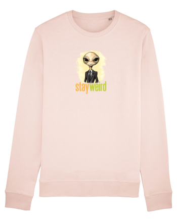 STAY WEIRD - Extraterestru - costum & cravata Candy Pink