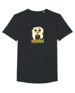 STAY WEIRD - Extraterestru - costum & cravata Tricou mânecă scurtă guler larg Bărbat Skater