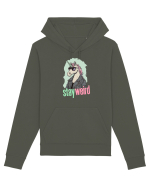 STAY WEIRD - Unicorn - rocker - geaca de piele Hanorac Unisex Drummer