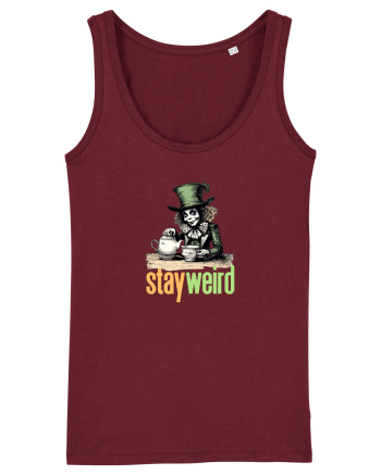 STAY WEIRD - Palarierul cel nebun - Alice Burgundy