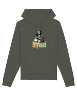 STAY WEIRD - Palarierul cel nebun - Alice Hanorac Unisex Drummer
