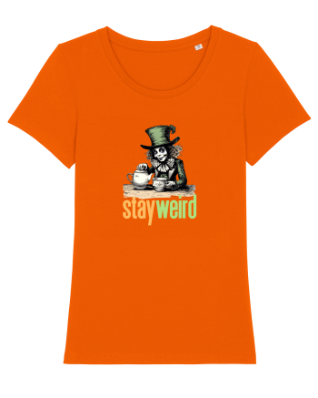 STAY WEIRD - Palarierul cel nebun - Alice Bright Orange