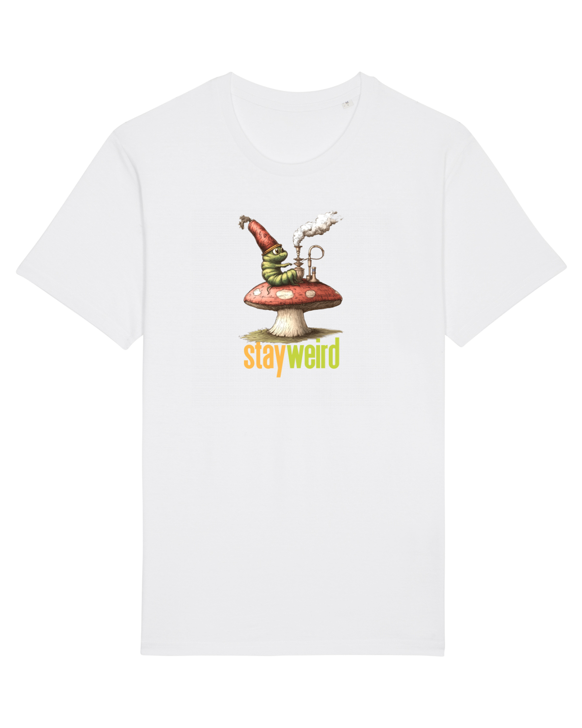 Tricou mânecă scurtă Unisex Rocker White
