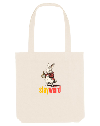 STAY WEIRD - Iepurele alb- Alice Natural