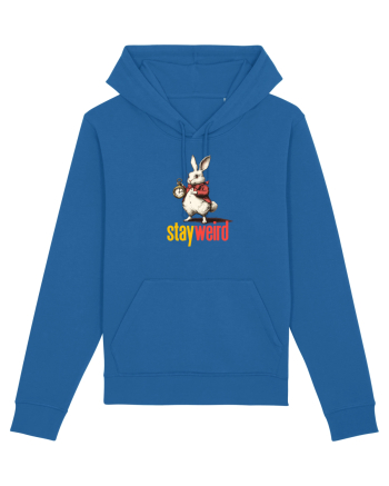 STAY WEIRD - Iepurele alb- Alice Royal Blue