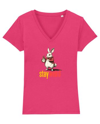 STAY WEIRD - Iepurele alb- Alice Raspberry