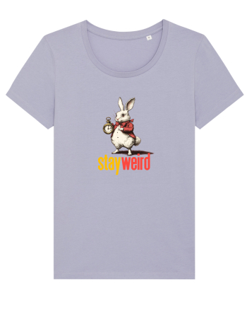 STAY WEIRD - Iepurele alb- Alice Lavender