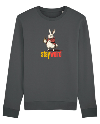 STAY WEIRD - Iepurele alb- Alice Anthracite