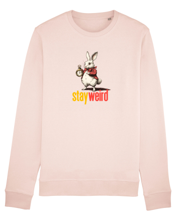 STAY WEIRD - Iepurele alb- Alice Candy Pink