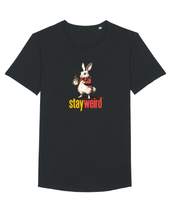 STAY WEIRD - Iepurele alb- Alice Black