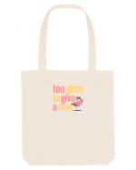TOO GLAM TO GIVE A DAM Flamingo Sacoșă textilă