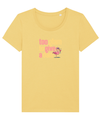 TOO GLAM TO GIVE A DAM Flamingo Jojoba