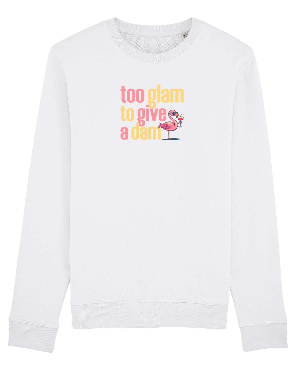 Bluză mânecă lungă Unisex Rise White