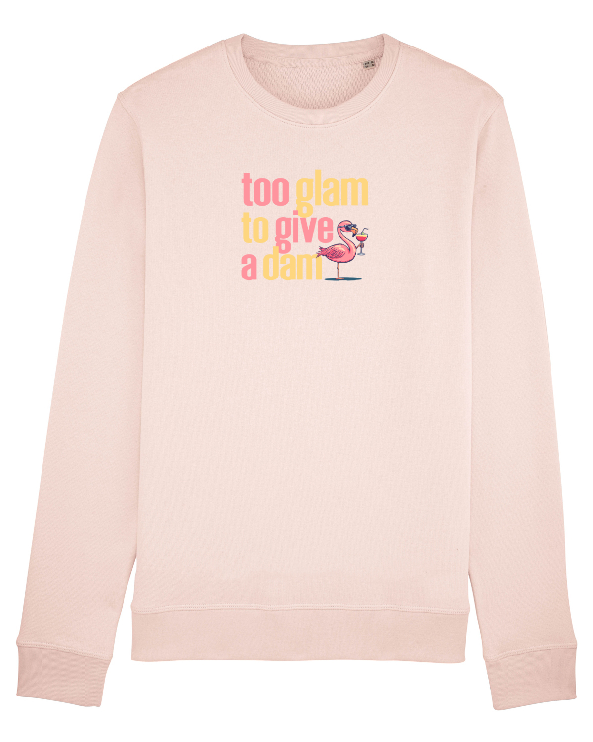 Bluză mânecă lungă Unisex Rise Candy Pink