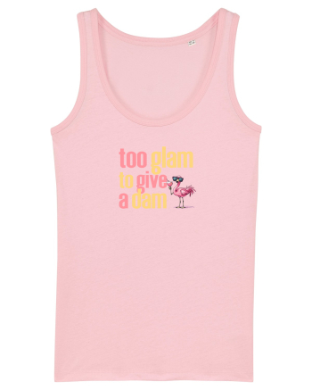 TOO GLAM TO GIVE A DAM Flamingo 2 Cotton Pink