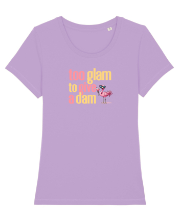 TOO GLAM TO GIVE A DAM Flamingo 2 Lavender Dawn