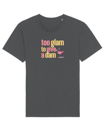 TOO GLAM TO GIVE A DAM Flamingo 2 Anthracite