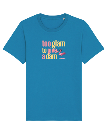 TOO GLAM TO GIVE A DAM Flamingo 2 Azur