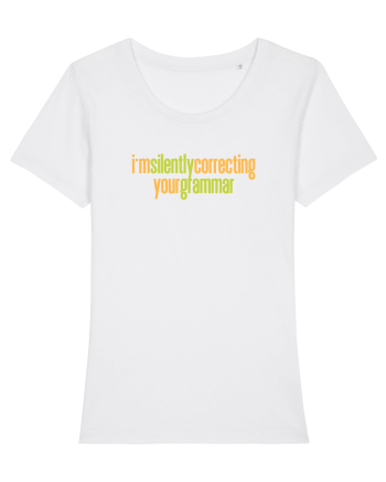 I`M SILENTLY CORRECTING YOUR GRAMMAR White