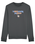 I`M SILENTLY CORRECTING YOUR GRAMMAR 2 Bluză mânecă lungă Unisex Rise