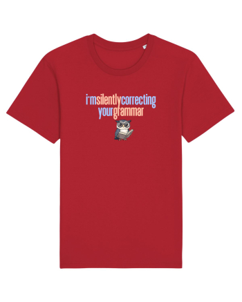 I`M SILENTLY CORRECTING YOUR GRAMMAR 2 Red