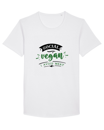 Social Vegan White